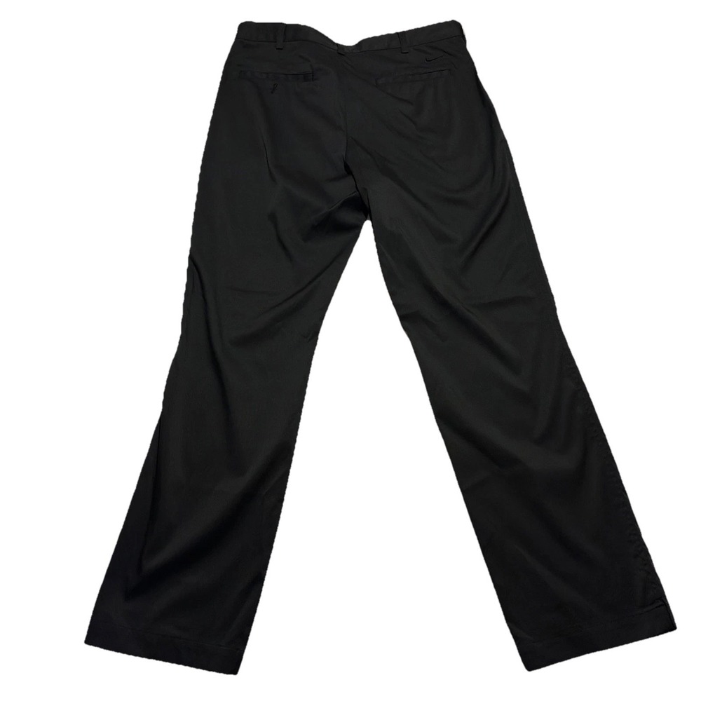 Nike Golf Pants Mens 34x32 Black Dri-FIT Performance Golf Chinos - Picture 3 of 11